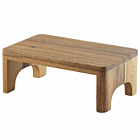 Acacia Wood GN Buffet Riser GN 1/2 15cm (H)