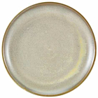 Terra Porcelain Matt Grey Coupe Plate 24cm