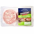 Taste of Suffolk Barbecue Pork & Apple Burger Pack - unit