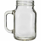 Genware Glass Mason Jar 50cl / 17.5oz