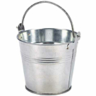 Galvanised Steel Serving Bucket 10cm Dia