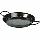 Black Enamel Paella Pan 26cm