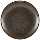 Terra Porcelain Black Deep Coupe Plate 25cm