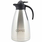 Coffee Inscribed St/St Contemporary Vac. Jug