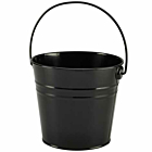 Stainless Steel Serving Bucket 16cm Dia Black