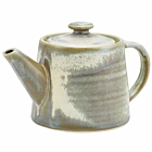 Terra Porcelain Matt Grey Teapot 50cl/17.6oz