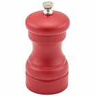 GenWare Red Wooden Salt/Pepper Grinder 10cm