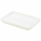 Genware Porcelain Deep Rectangular Dish 20 x 14 x 2.5cm/8 x