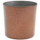 Stainless Steel Serving Cup 8.5 x 8.5cm Hammered Copper