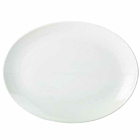 Genware Porcelain Oval Plate 25.4cm/10"