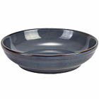 Terra Stoneware Rustic Blue Coupe Bowl 27.5cm