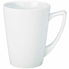 Genware Porcelain Angled Handled Mug 35cl/12.25oz