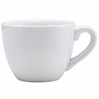 Genware Porcelain Bowl Shaped Cup 9cl/3oz