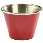 GenWare Red Stainless Steel Ramekin 71ml/2.5oz