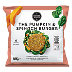 Strong Roots Frozen Pumpkin & Spinach Burger