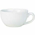 Genware Porcelain Bowl Shaped Cup 29cl/10.25oz