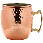 Barrel Copper Mug 55cl/19.25oz Hammered