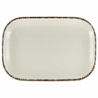 Terra Stoneware Sereno Grey Rectangular Plate 29 x 19.5cm