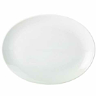 Genware Porcelain Oval Plate 21cm/8.25"