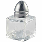 Individual Glass Salt Pot 30 x 30 x 50mm