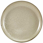 Terra Porcelain Grey Coupe Plate 24cm