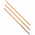 Paper Straws Copper 20cm (500pcs)