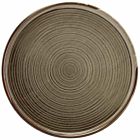 Terra Porcelain Grey Low Presentation Plate 25cm