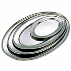 GenWare Stainless Steel Oval Flat 60cm/24"