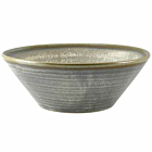 Terra Porcelain Matt Grey Conical Bowl 16cm