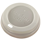 Zeus Packaging White Compostable Lids 8oz