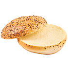 Panesco Frozen Gourmet Pre-Sliced Brioche Sesame Mix Buns