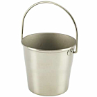 Stainless Steel Miniature Bucket 4.5cm Dia