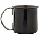 Straight Gun Metal Mug 48cl/16.9oz