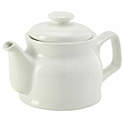 Genware Porcelain Teapot 45cl/15.75oz