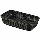 Polywicker Display Basket GN 1/3 Black