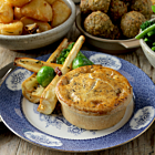 Little and Cull Frozen Turkey & Smoked Ham Hock Pies