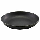 GenWare Black Vintage Steel Coupe Plate 20cm