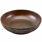 Terra Porcelain Rustic Copper Coupe Bowl 23cm