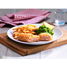 Crown Frozen MSC Gluten Free Bubble Crumb Salmon Fillets 60g