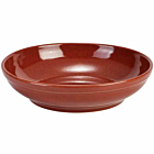 Terra Stoneware Rustic Red Coupe Bowl 27.5cm