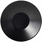 Luna Stoneware Black Soup Plate 23 x 5cm/9.25 x 2"