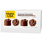 Mona Lisa Milk Chocolate Curved Shavings