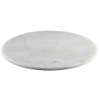 White Marble Platter 33cm Dia