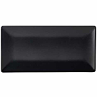 Luna Stoneware Black Rectangular Plate 30 x 15cm/12 x 6"