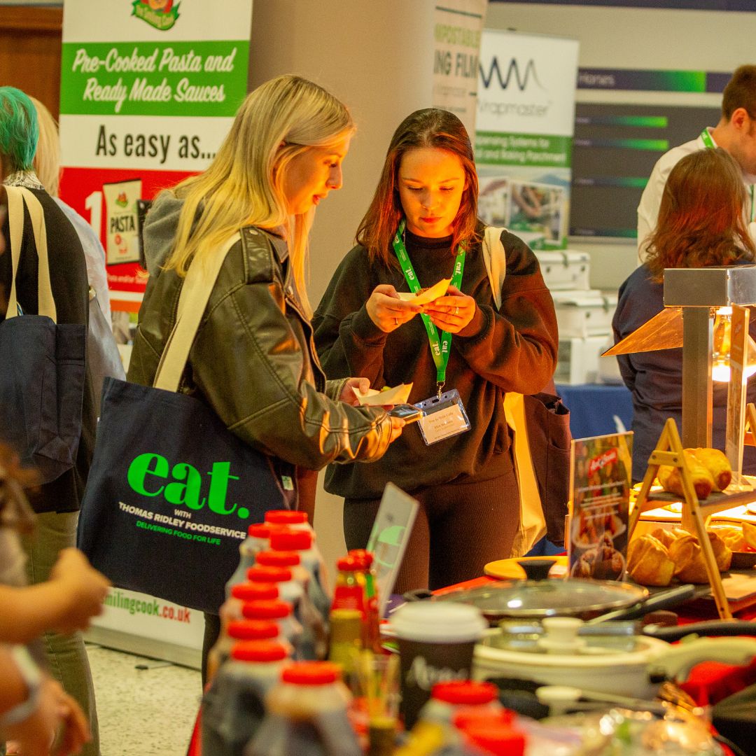 Customers at the Eat Tradeshow