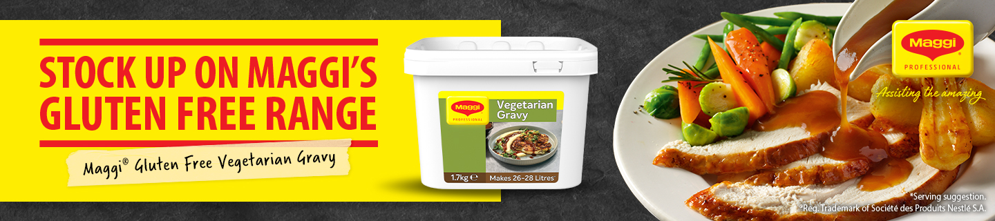 Stock up on Maggi's gluten free range of gravy