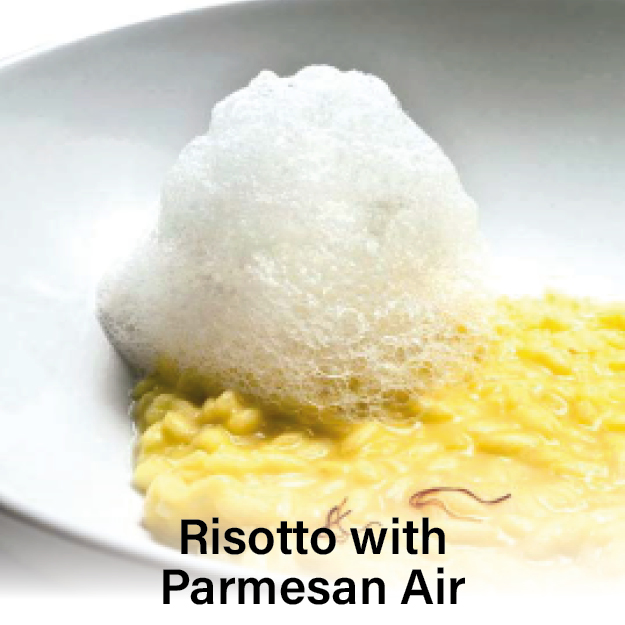 Risotto with Parmesan Air